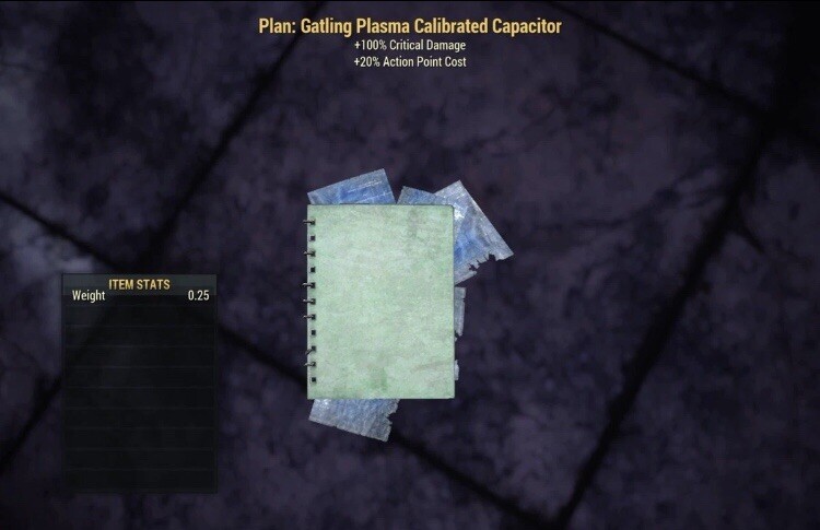 (Xbox) All 6 New Gatling Plasma Plans