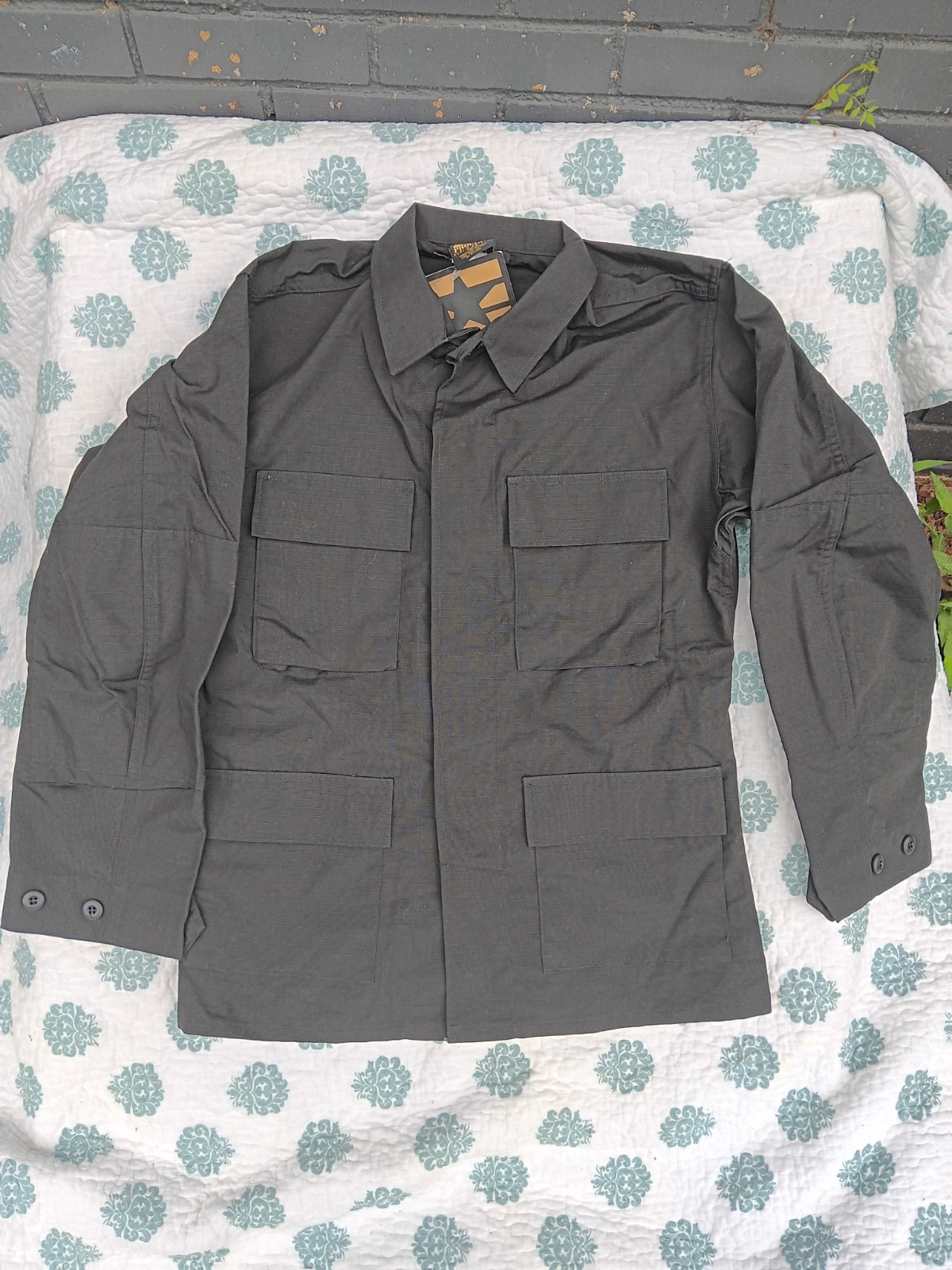 Propper BDU 4 Pocket Size S Coat Tactical Uniform Military Outdoors Work Black