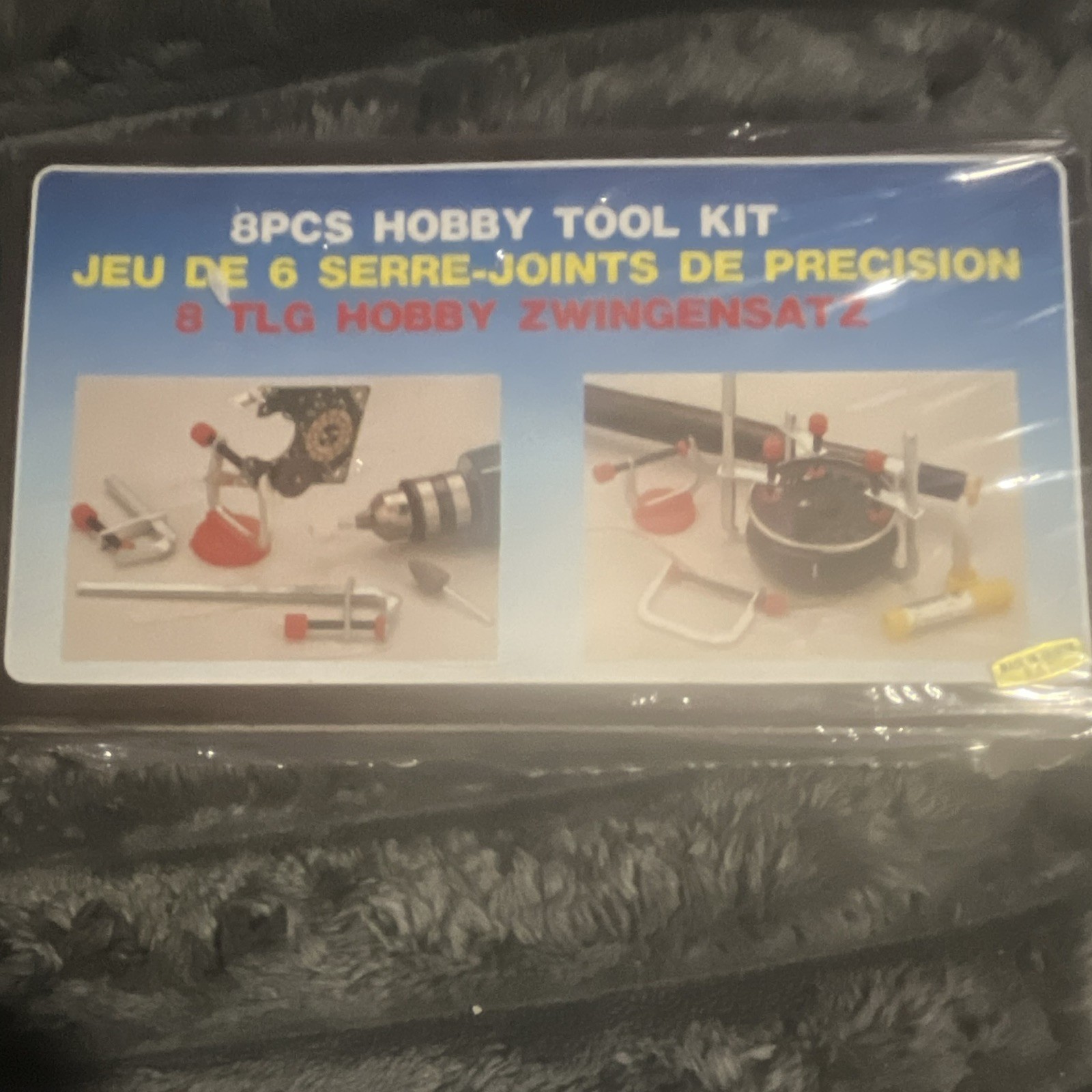 8PCS Hobby Tool Kit Precision Clamps Tool Set for Model Making PAT. NO. 56438