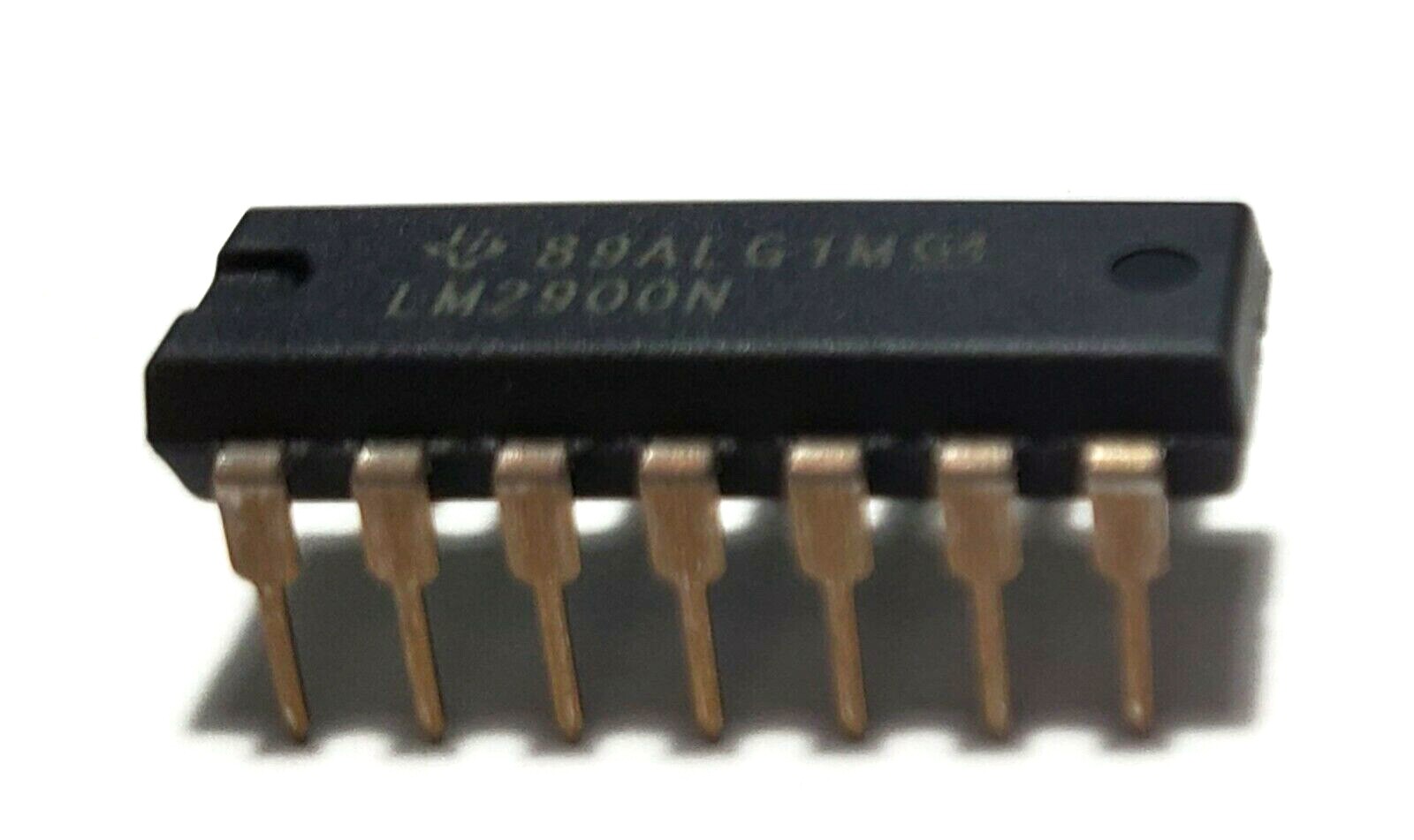 5PCS LM2900N LM2900 Quad, high-gain frequency-compensated IC