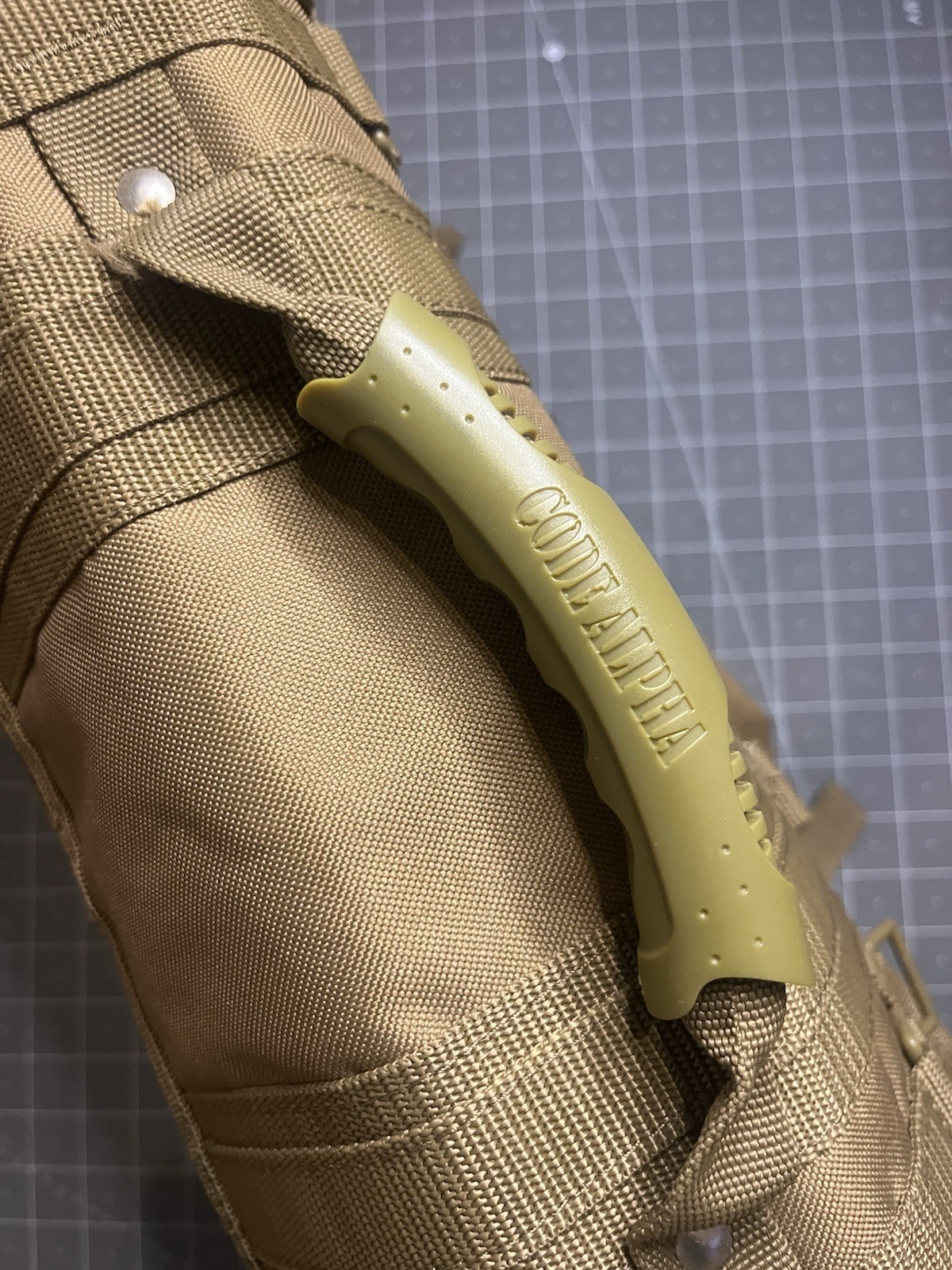Code Alpha Tactical Gear Computer Laptop Messenger Bag TAN