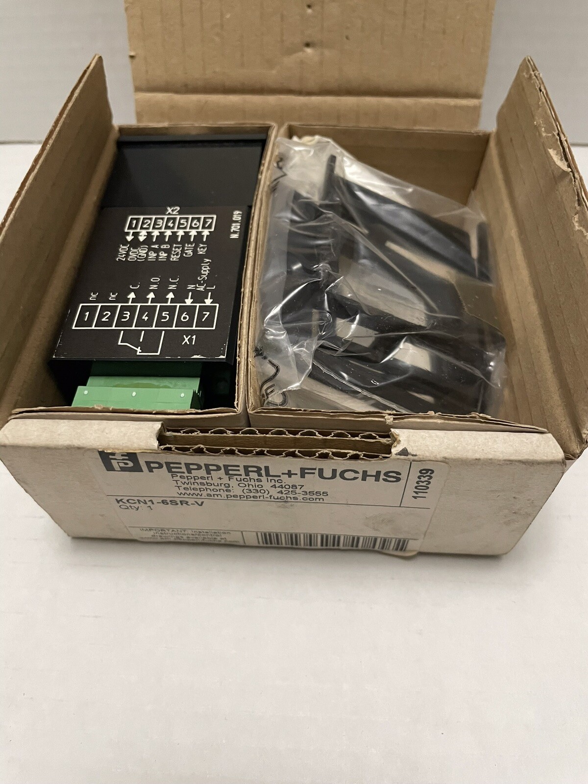 PEPPERL & FUCHS KCN1-6SR-V  Counter NEW!! Same Day Shipping!!￼