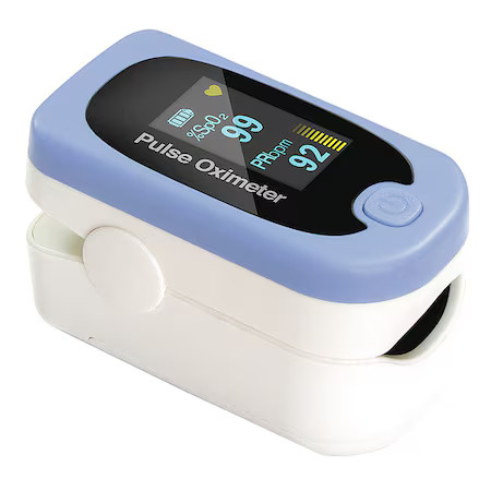 Healthsmart 40-817-000 Pulse Oximeter, Aaa, 1 7/16" L