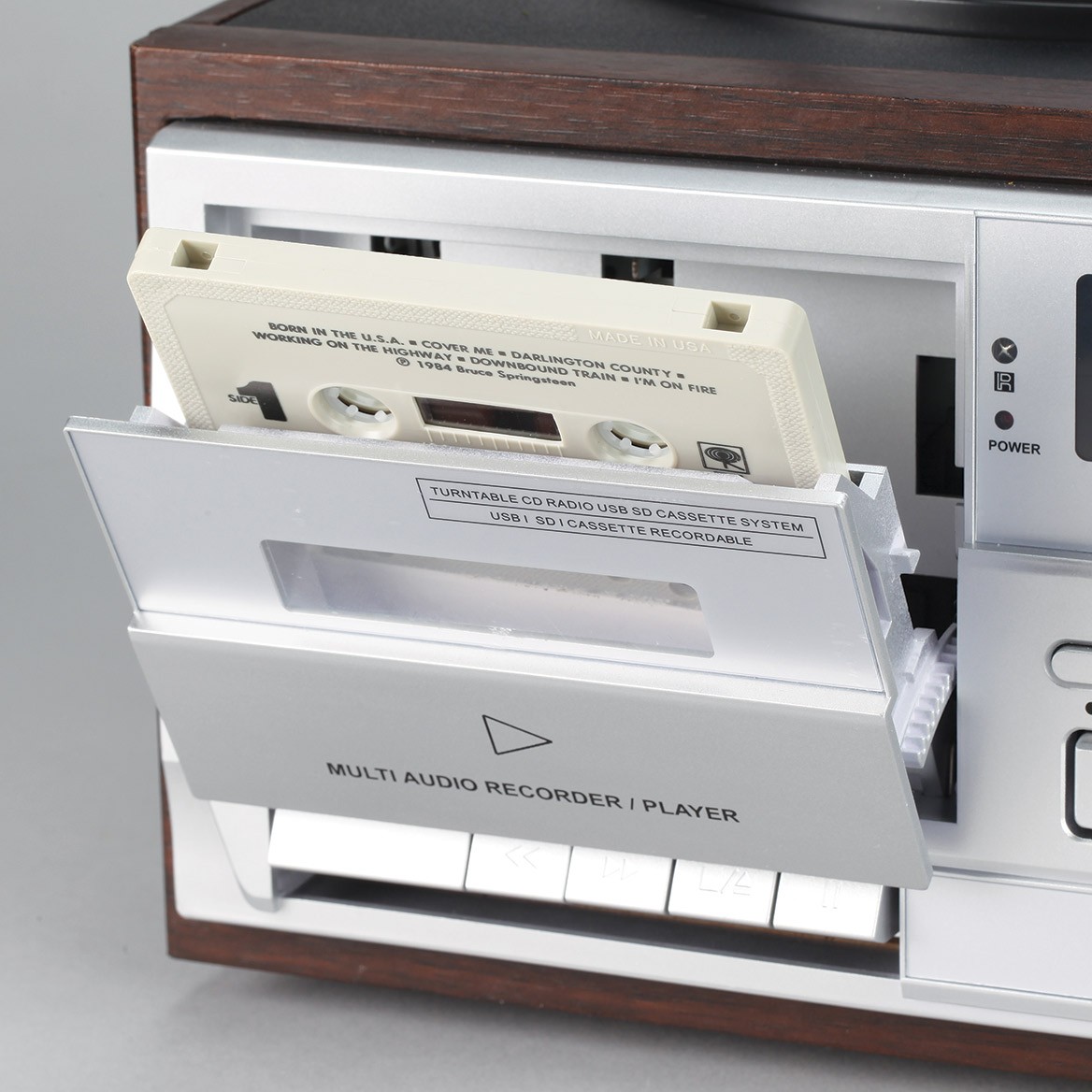 Multimedia Player with External Speakers by OakRidge