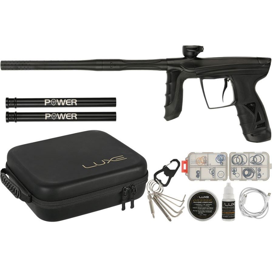 DLX Luxe Technologies AIRE Electronic Paintball Speedball Marker Dust Black
