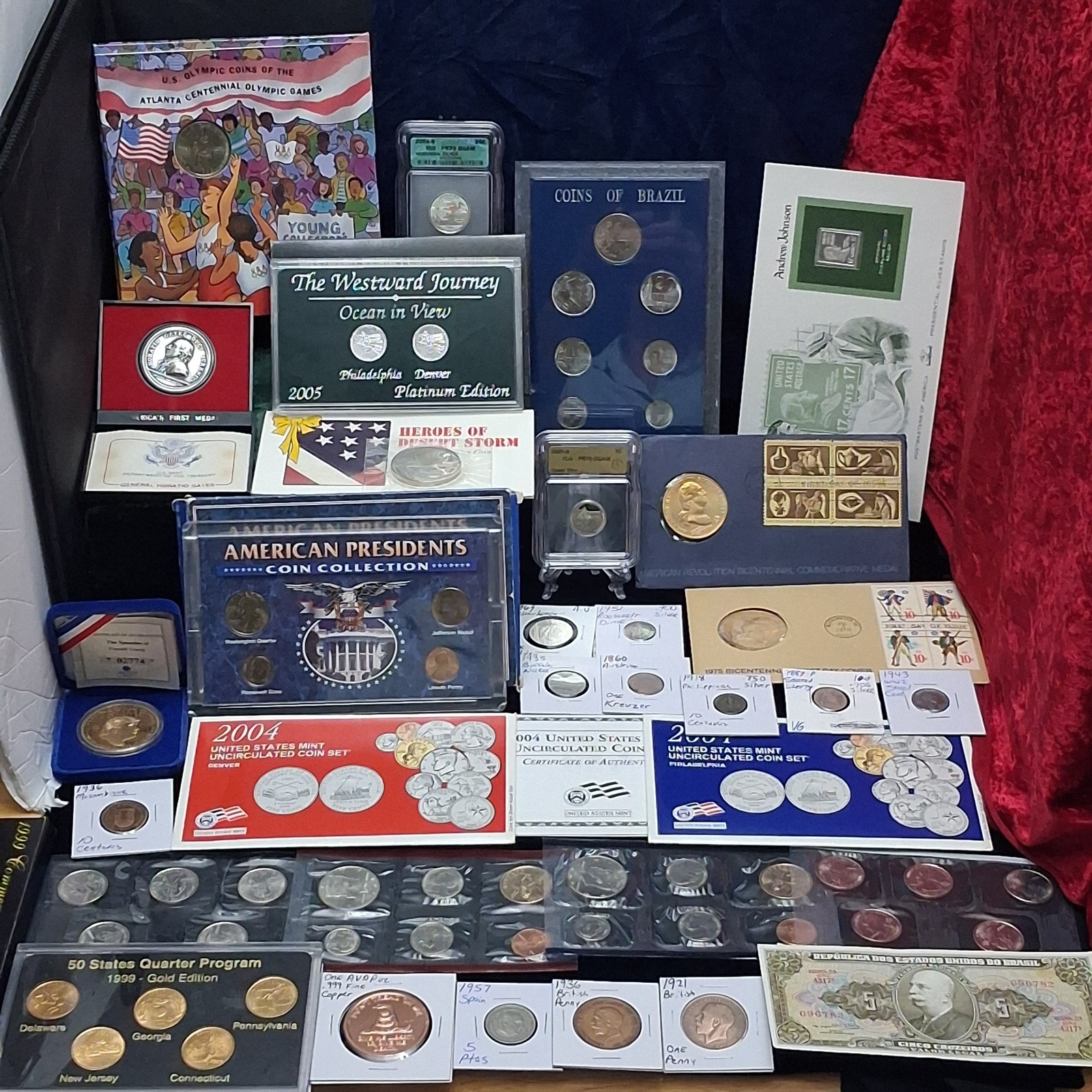 Estate Sale Junk Drawer Coin Lot Coin Collection U Get All In PICTURES 7/twlve26