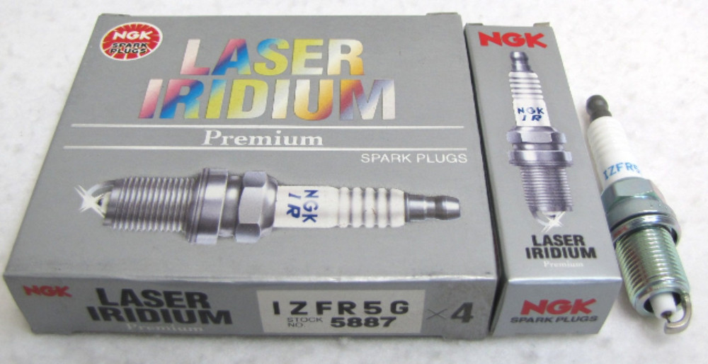 4PCK IZFR5G NGK 5887 Spark Plug Mercury 135-150-175-200-225-250 OPTI 889597001