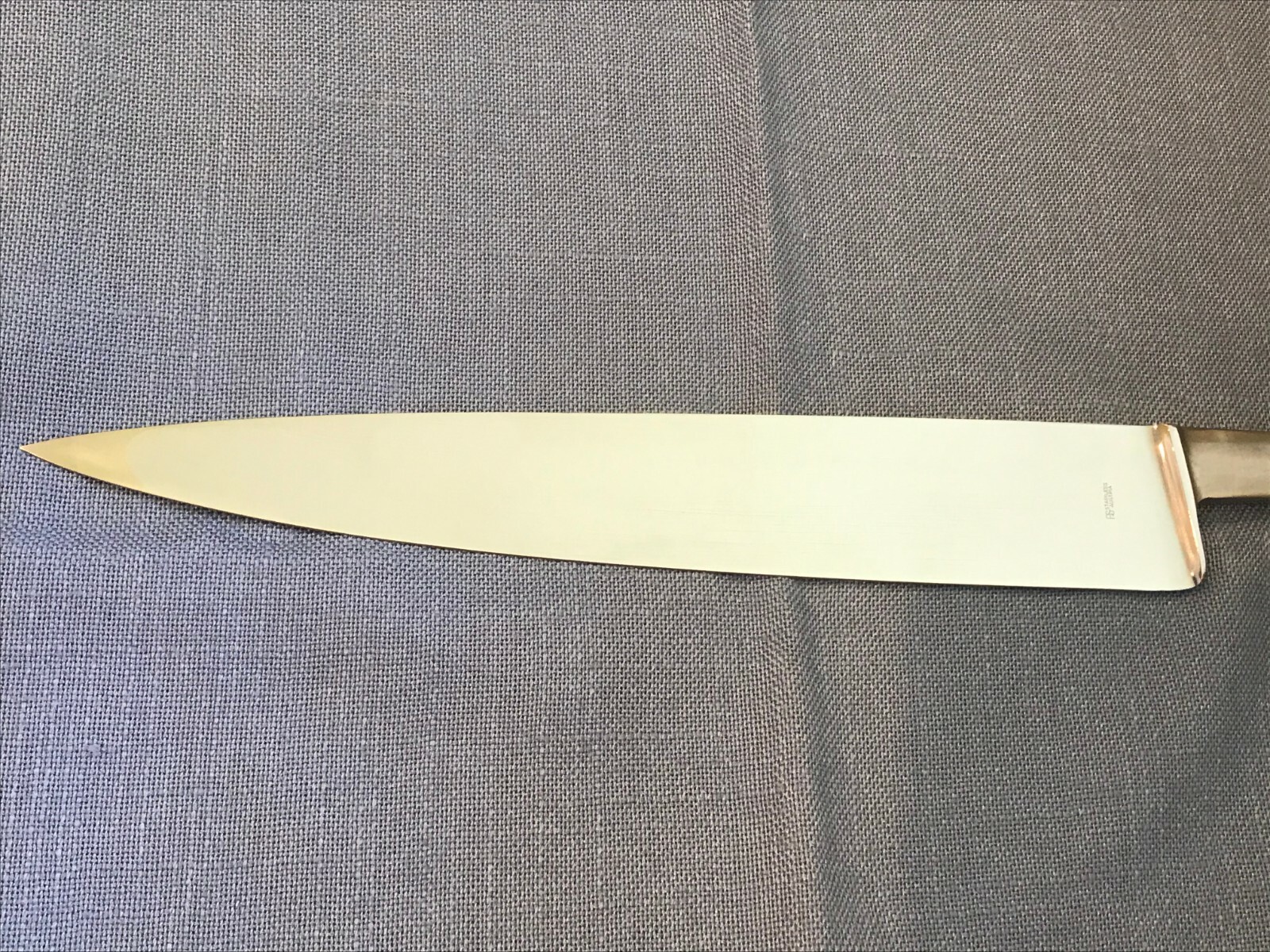 Vintage SwordMakers Guild Of Austria 10" Chef's Knife With Original Wood Box VGC
