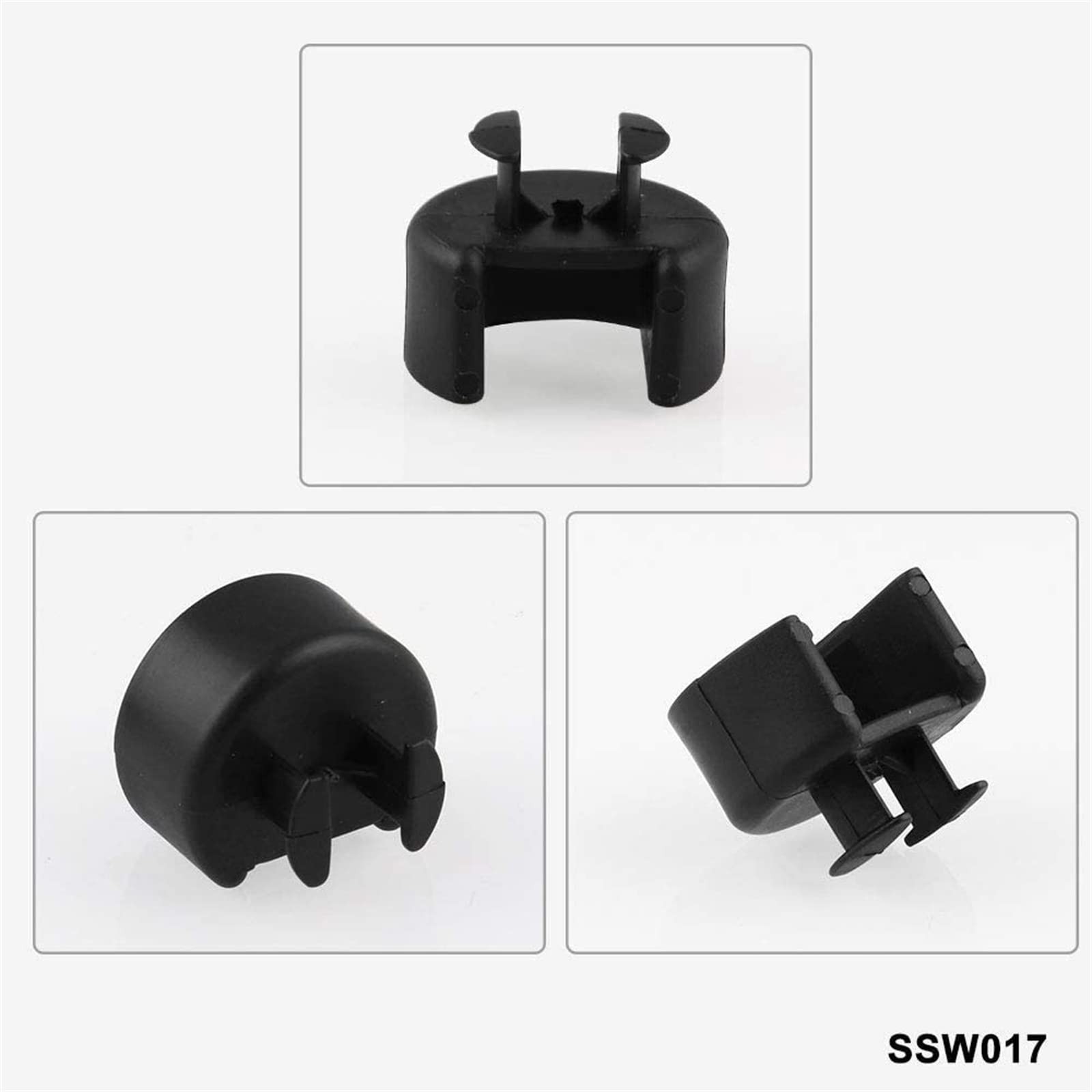 RULLINE 4PCS Tailgate Bushing Kit - Tail Gate Hinge Insert Replacement for Do...
