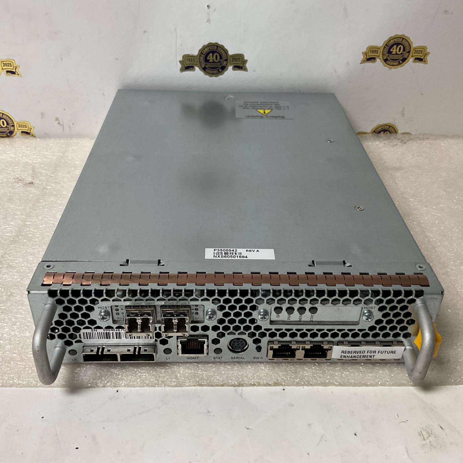 Nexsan Imation P3500542 REV A San Storage System Controller module with battery