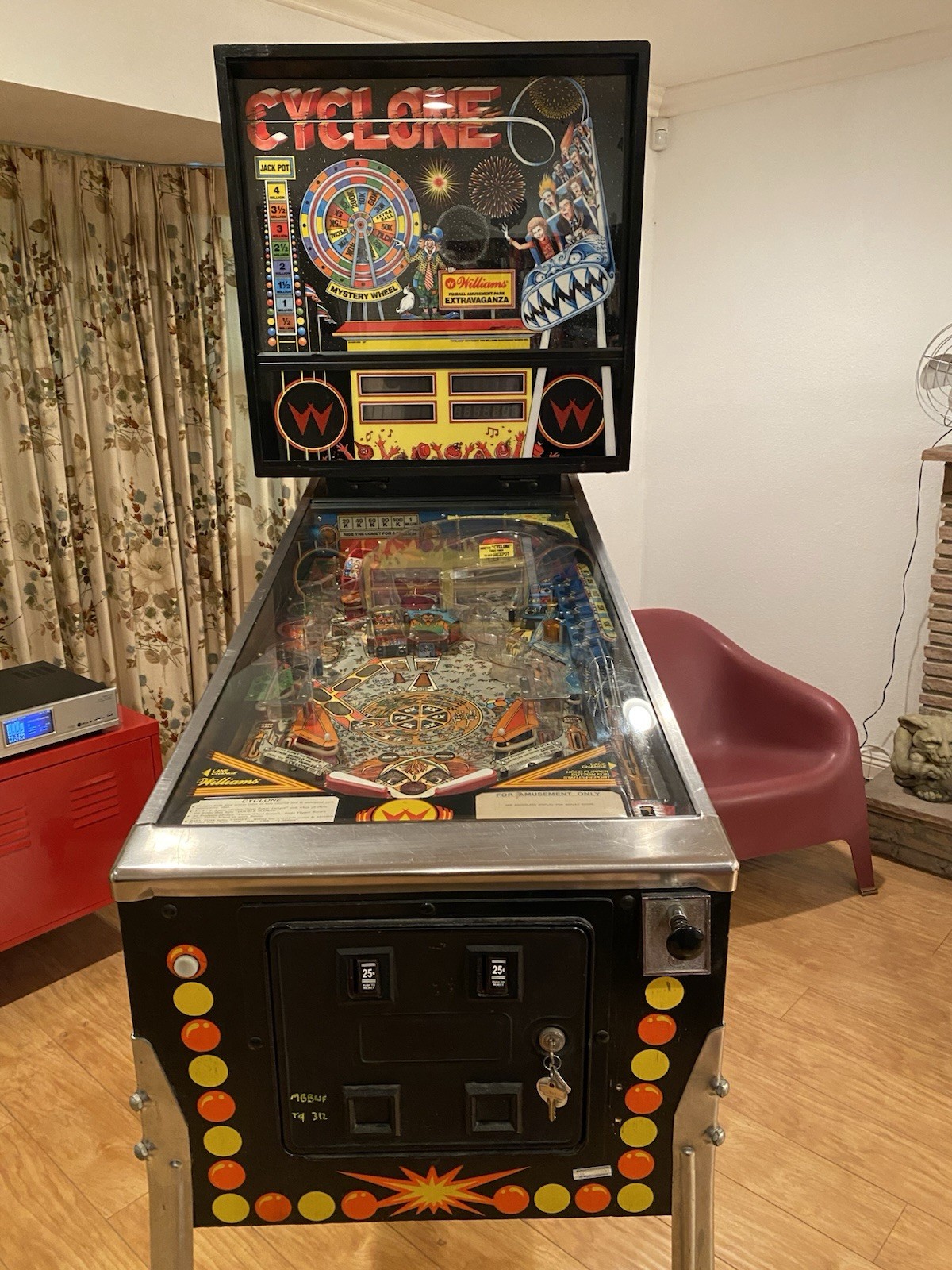 🔥 Cyclone Pinball Machine Williams 1988