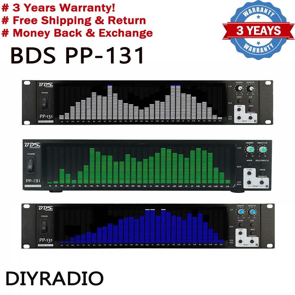 BDS PP-131 Audio Spectrum Analyzer Display VU Meter Music Spectrum TOP Indicator