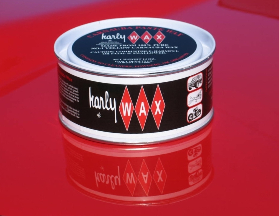 HARLY WAX Car Polish PURE CARNAUBA CAR WAX . . . Harley Wax Paste Wax