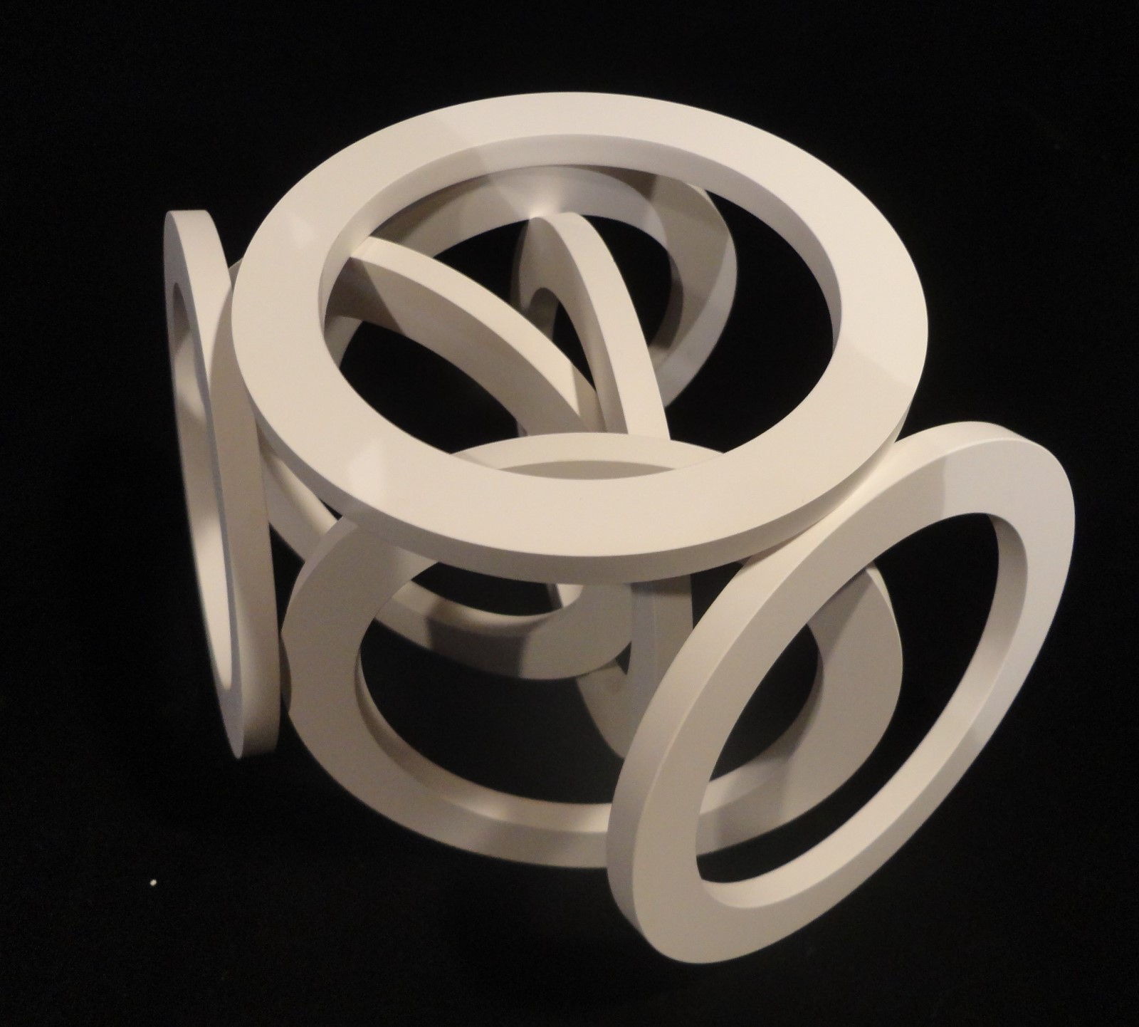 4.975" DIAMETER CONTROLLED POROSITY ALUMINA CERAMIC RING WASHER No.: 516