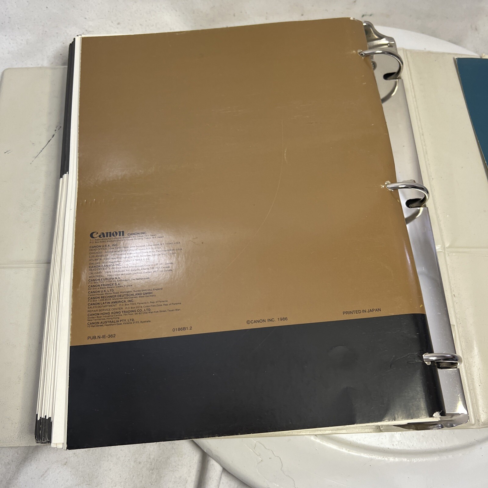 Vintage Canon VP3000 Computer Manual