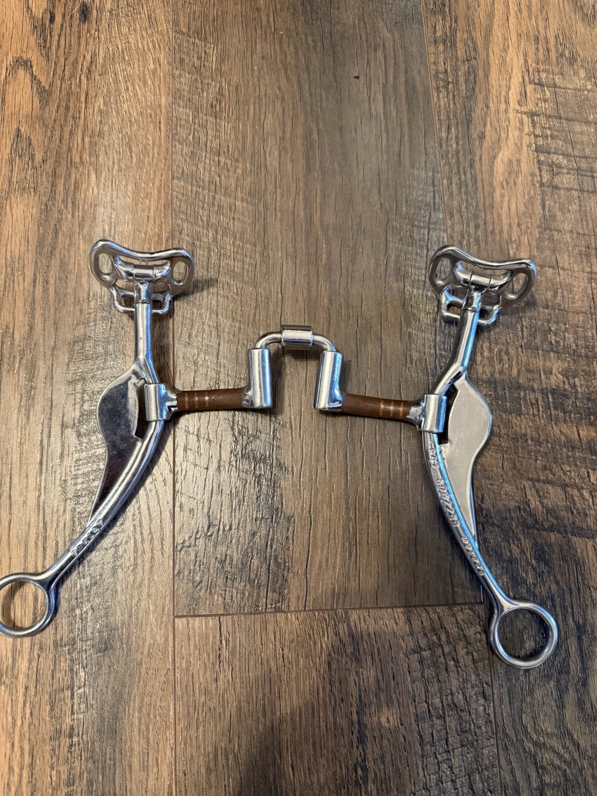 Myler Toklat Hinge Port Correction Western Bit Neil Merril Shanks horse tack