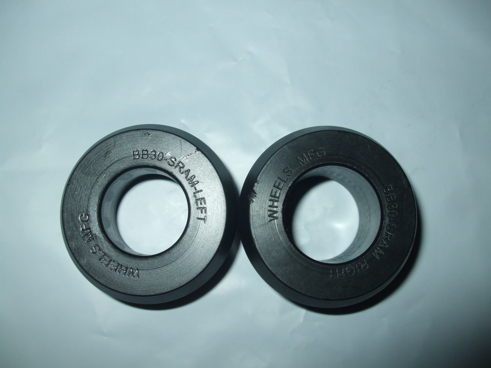 Wheels Mfg. Bottom-Bracket Adapter, BB30 to Sram 22/24mm