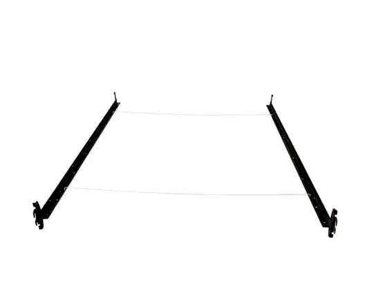 Bed Rail System Twin Full Size Hook-In Metal Sturdy Adjustable Bed Rails Bracket