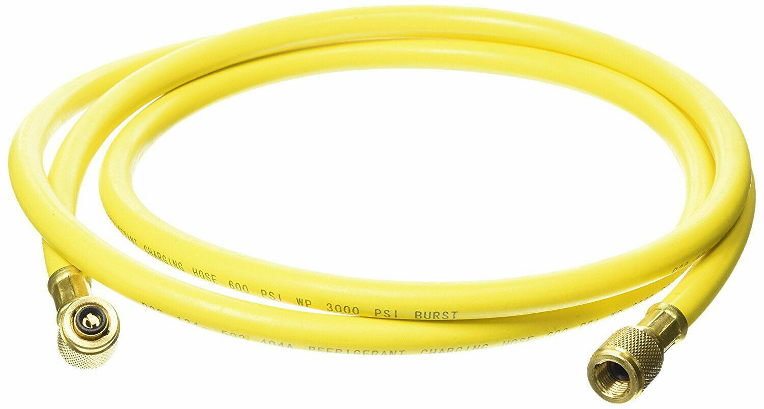 FJC Products, Refrigeration, Air Conditioning Hose, 72" Yellow R134a, Part# 6527