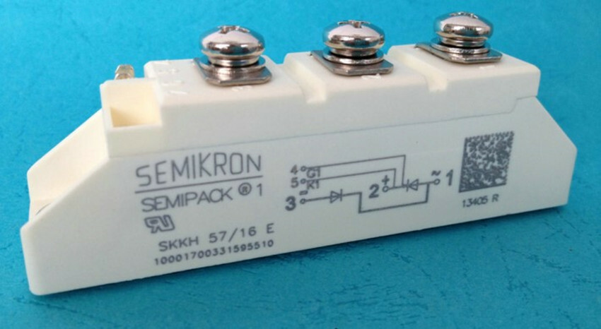 1PC SEMIKRON SKKH57/16E Thyristor / Diode Module New Fast Shipping