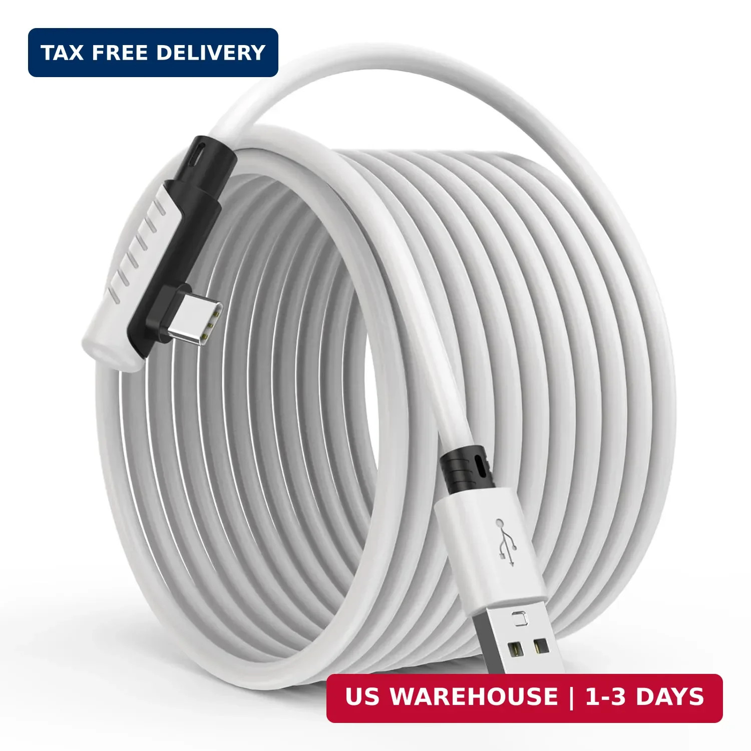 16 Feet Link Cable for Quest 3S,VR Cable Compatible with Meta Quest 3S/Quest 3
