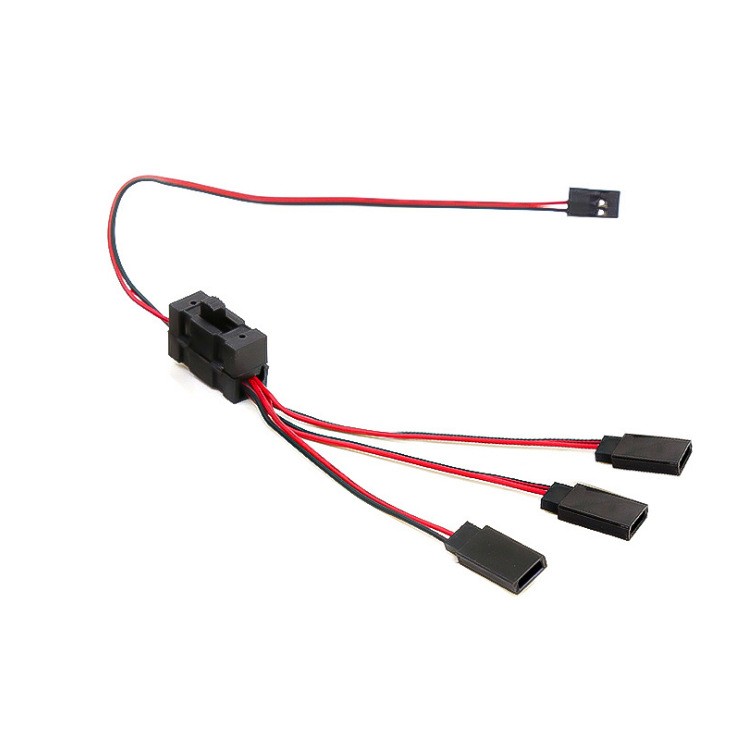 3-Way LED Light Switch Y Wire Cable Replace For 1/10 SCX10 TRX-4 RC Crawler Car