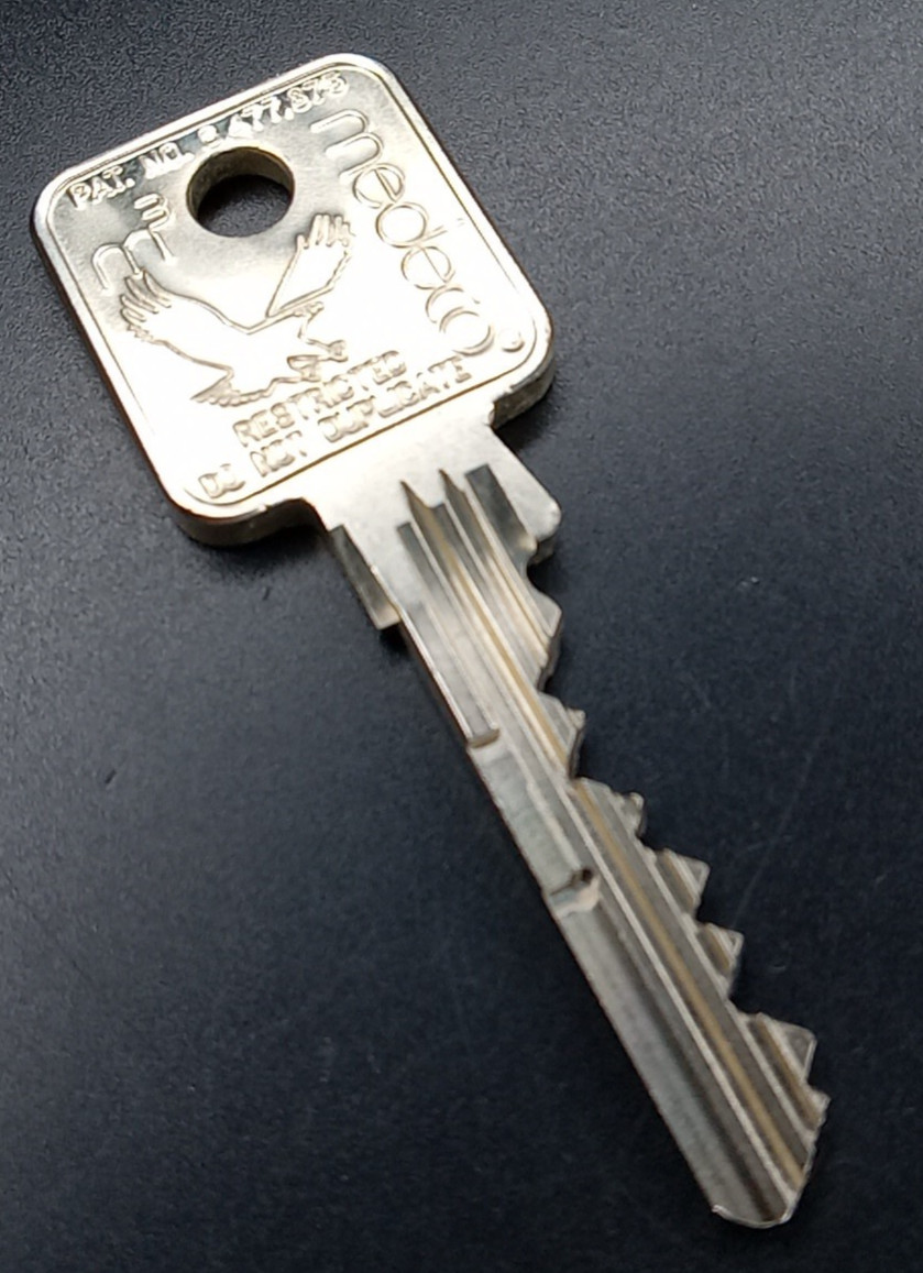 Medeco Key Eagle Collectors Do Not Duplicate DND Security Cut