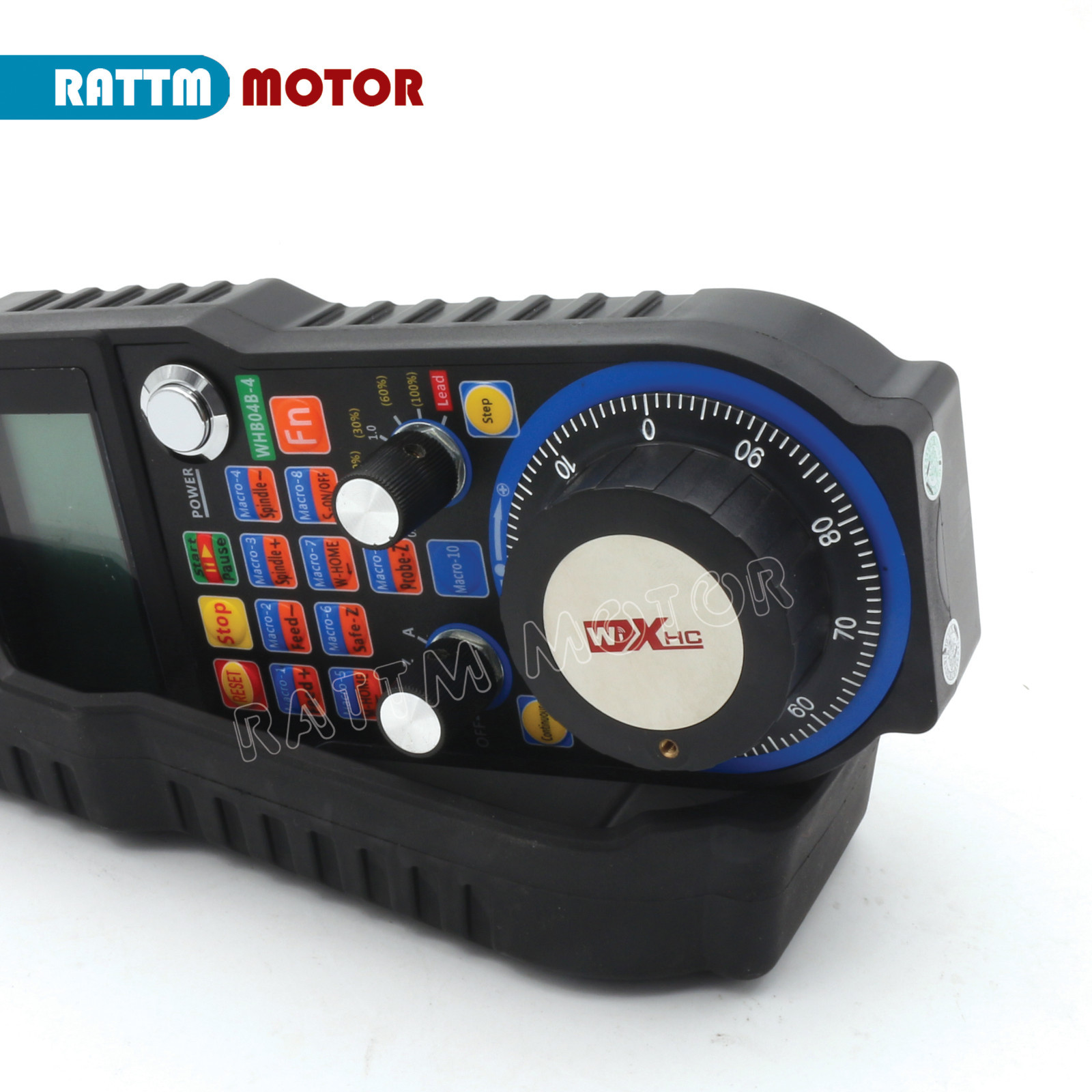 【USA】4 Axis MPG Wireless Handwheel USB Receiver MACH3 Control For CNC Machine