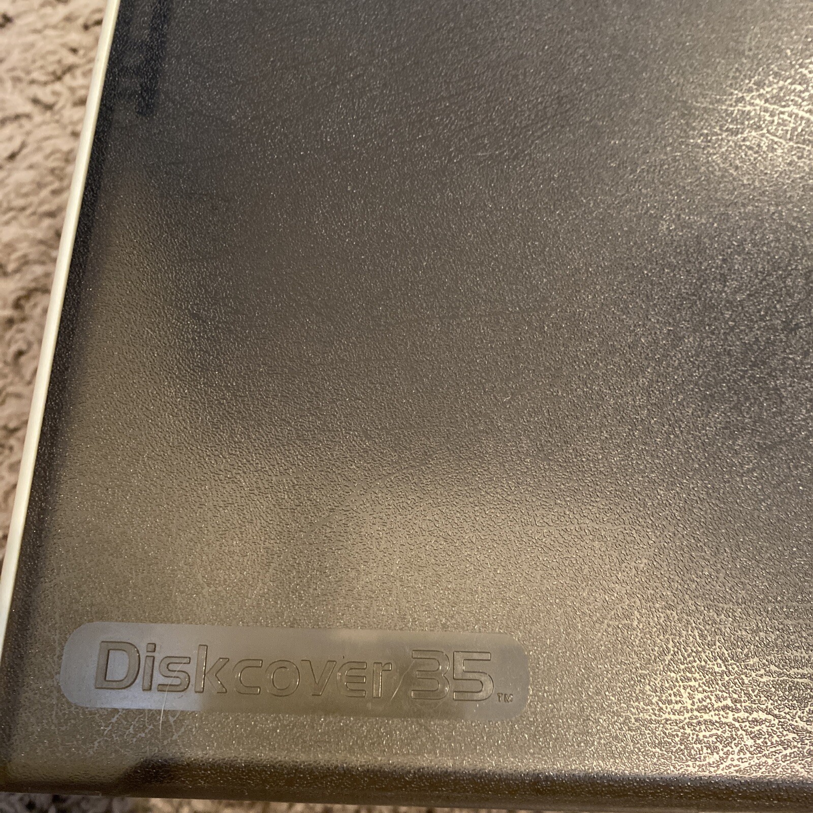 Vintage Ring King Diskcover 35 5.25" Floppy Disk Storage Box 54420