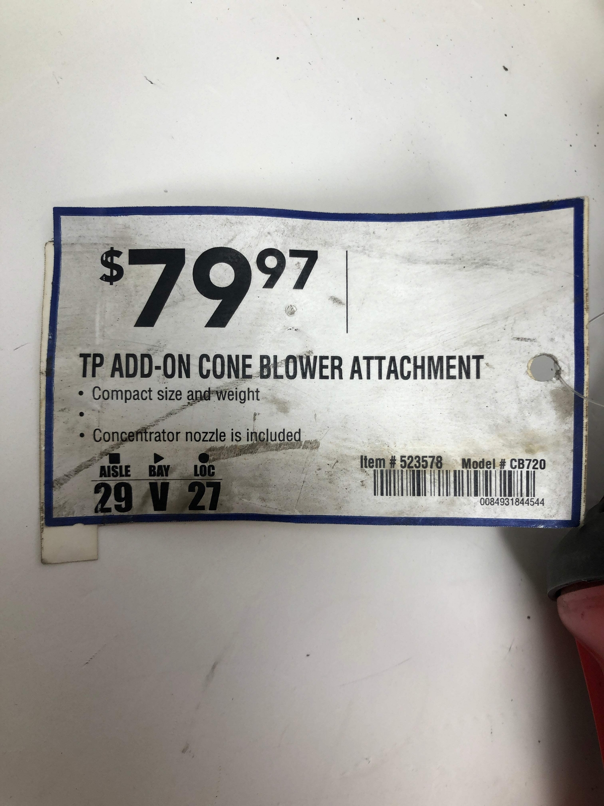 CB270 Trimmer Plus Add-On Cone Blower Attachment