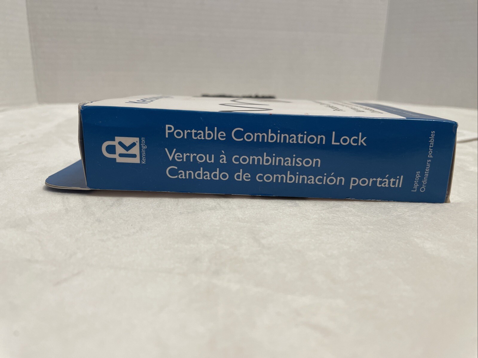 Kensington Portable Combination Lock Laptop Devices Coiled Cable