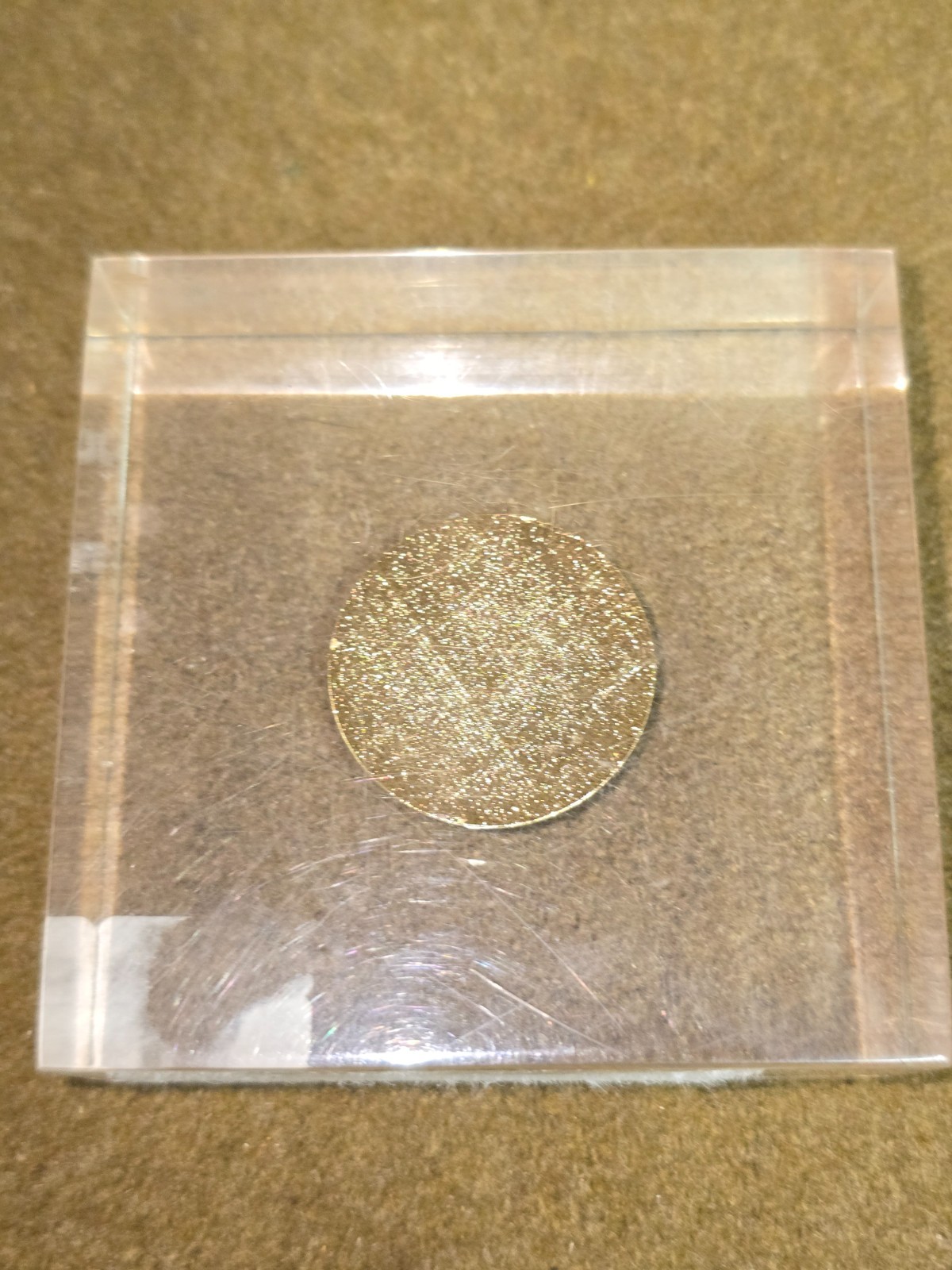 US Army 24th Infantry Division Paperweight