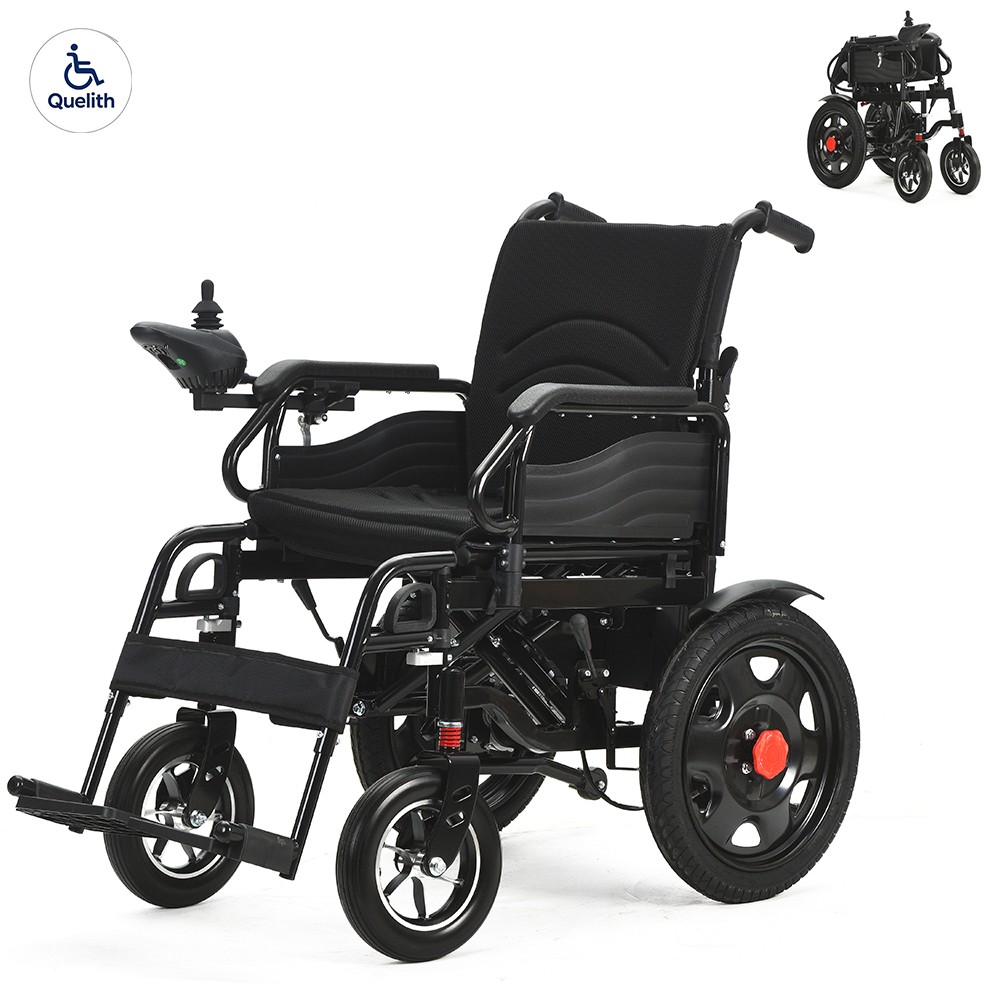 Electric Wheelchair Foldable Mobility Scooter Power Wheelchair for Adul
