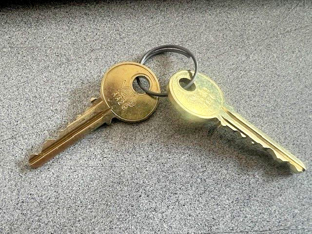 1 PAIR OF 2 YALE ACCENTRA ORIGINAL  RN11 GA CUT KEYS CUT IN PAIRS  KR (READ)
