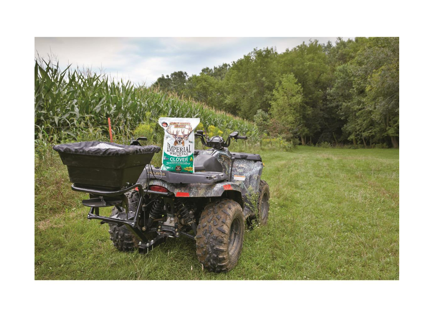 80 LBS CAPACITY for UTV ATV Mount Motor Fertilizer Grass Seeder Spreader Farming