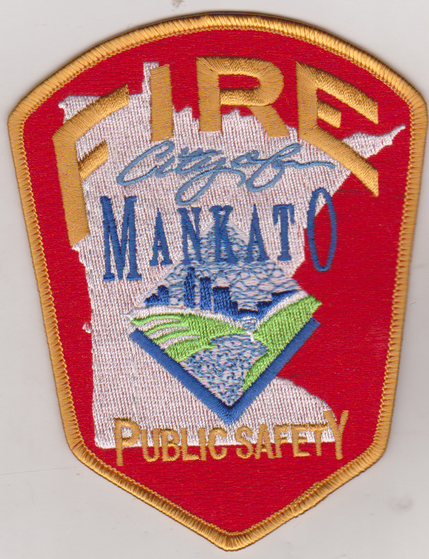 City of Mankato MN Fire Public Safety  patch