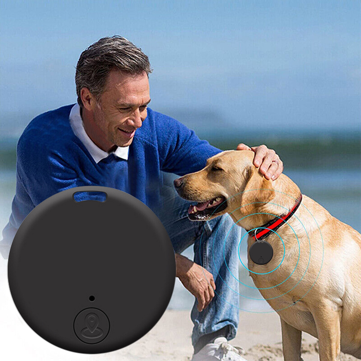 Bluetooth Mini GPS Location Device Tracking Tag Key Pet Child Finder Tracker LOT