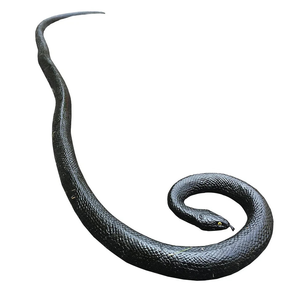 53 Rubber Snake Realistic Fake Snakes Toy for Fool_s Day Pranks Halloween