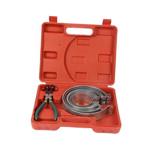 Piston Ring Compressor Tool, 14 Pcs Piston Rings & 1 Adjustable Installer 14PCS