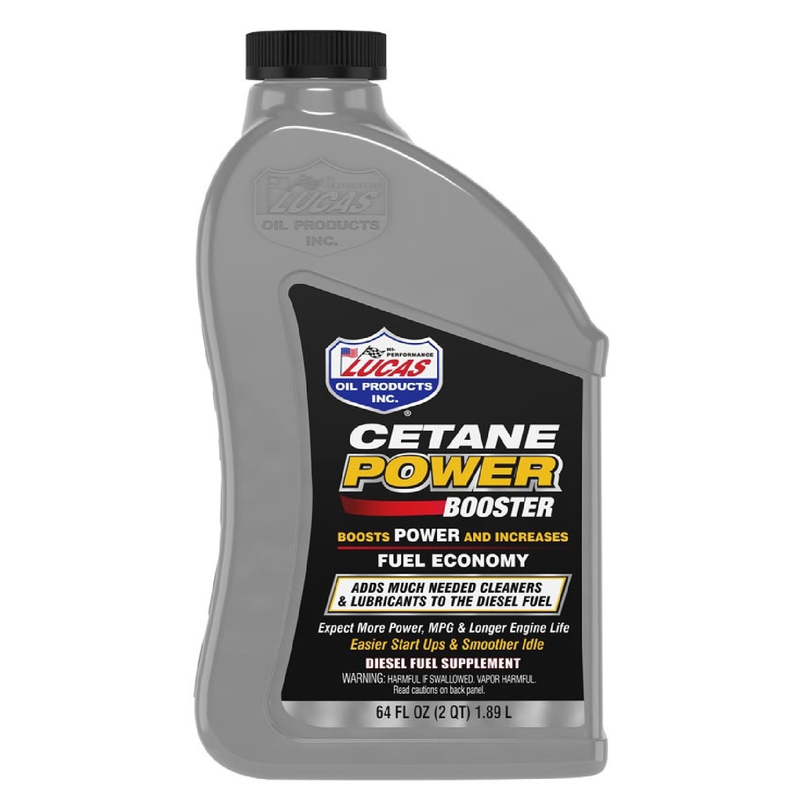 Lucas Oil 11032 Single Cetane Power Booster Diesel Fuel Supplement 64 Oz Bottle