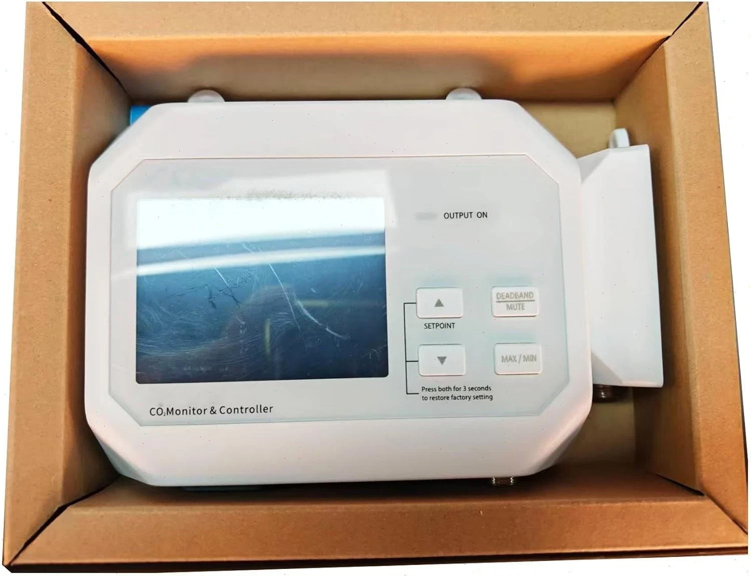 Fixed Carbon Dioxide Controller with Range 0-9999ppm Real-timealarm Detection
