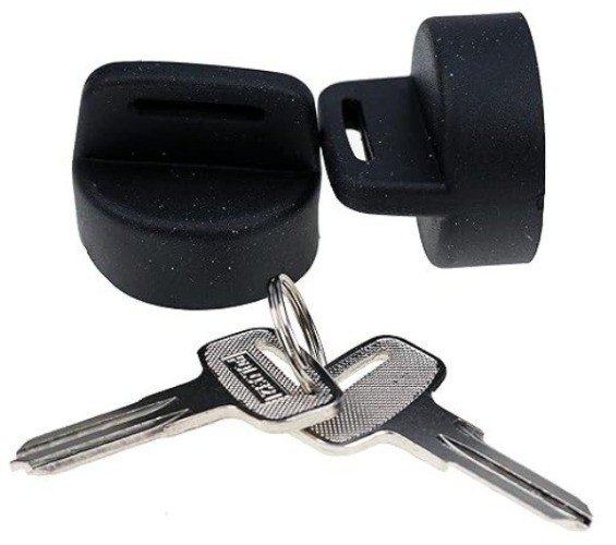2PCS ATV Blank Key 4010321 with Two Ignition Key Cover 5433534 Compatible with 2