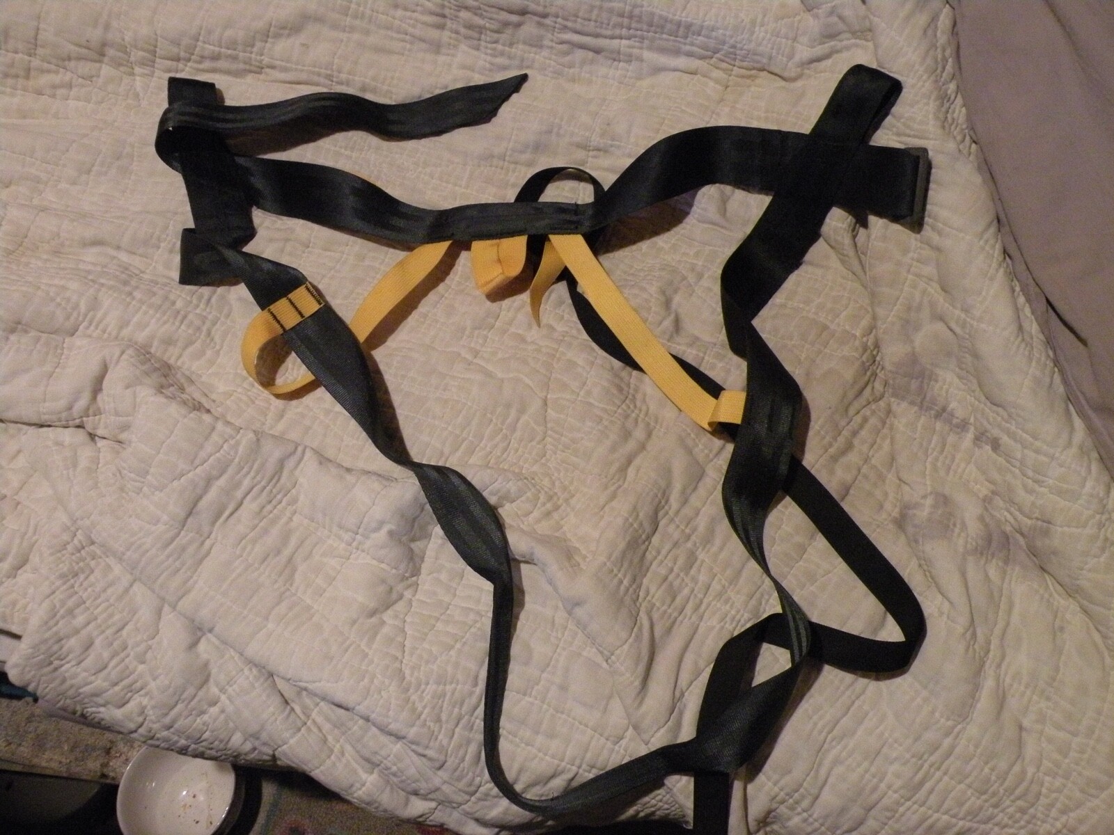 Vintage Chouinard Size Medium Climbing Equipment Harness Thigh Straps Patagonia