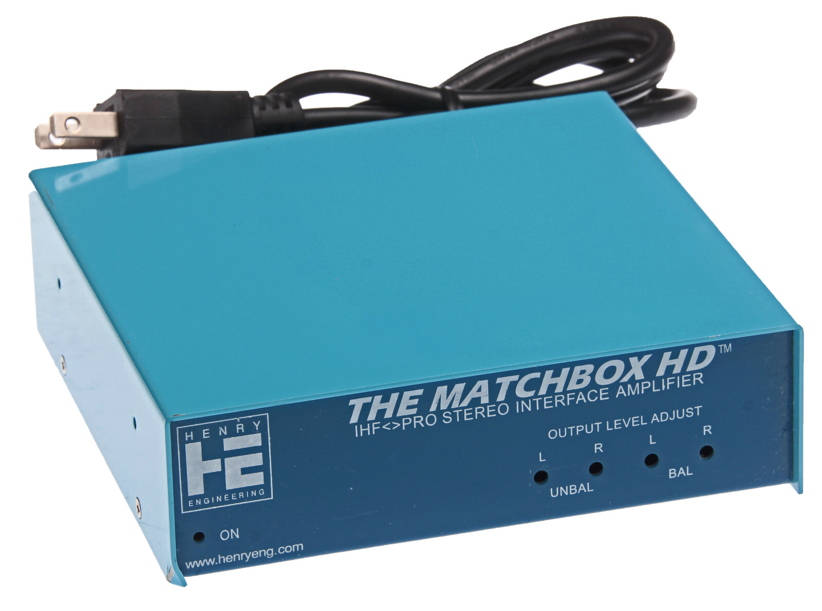Henry Engineering Matchbox HD Pro Balanced XLR Unbalanced IHF RCA Converter