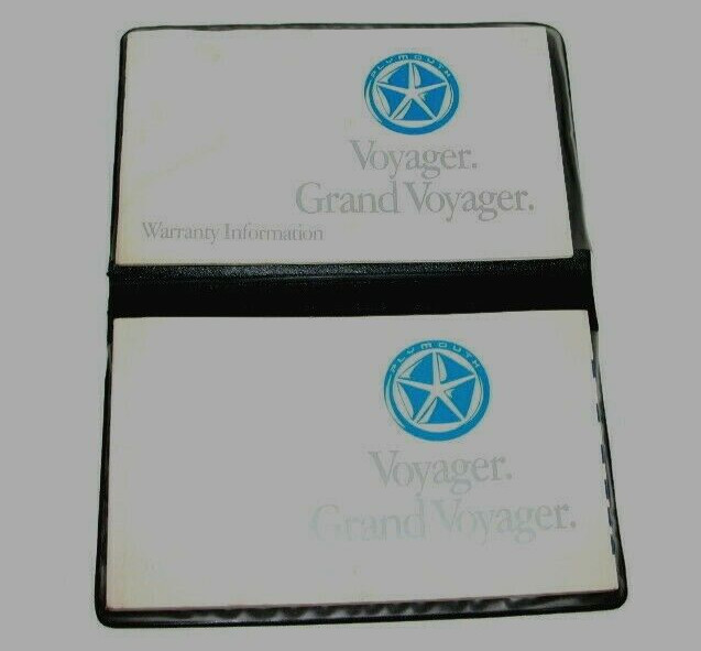 1995 Plymouth Grand Voyager Factory Original Glovebox Owners Manual Portfolio