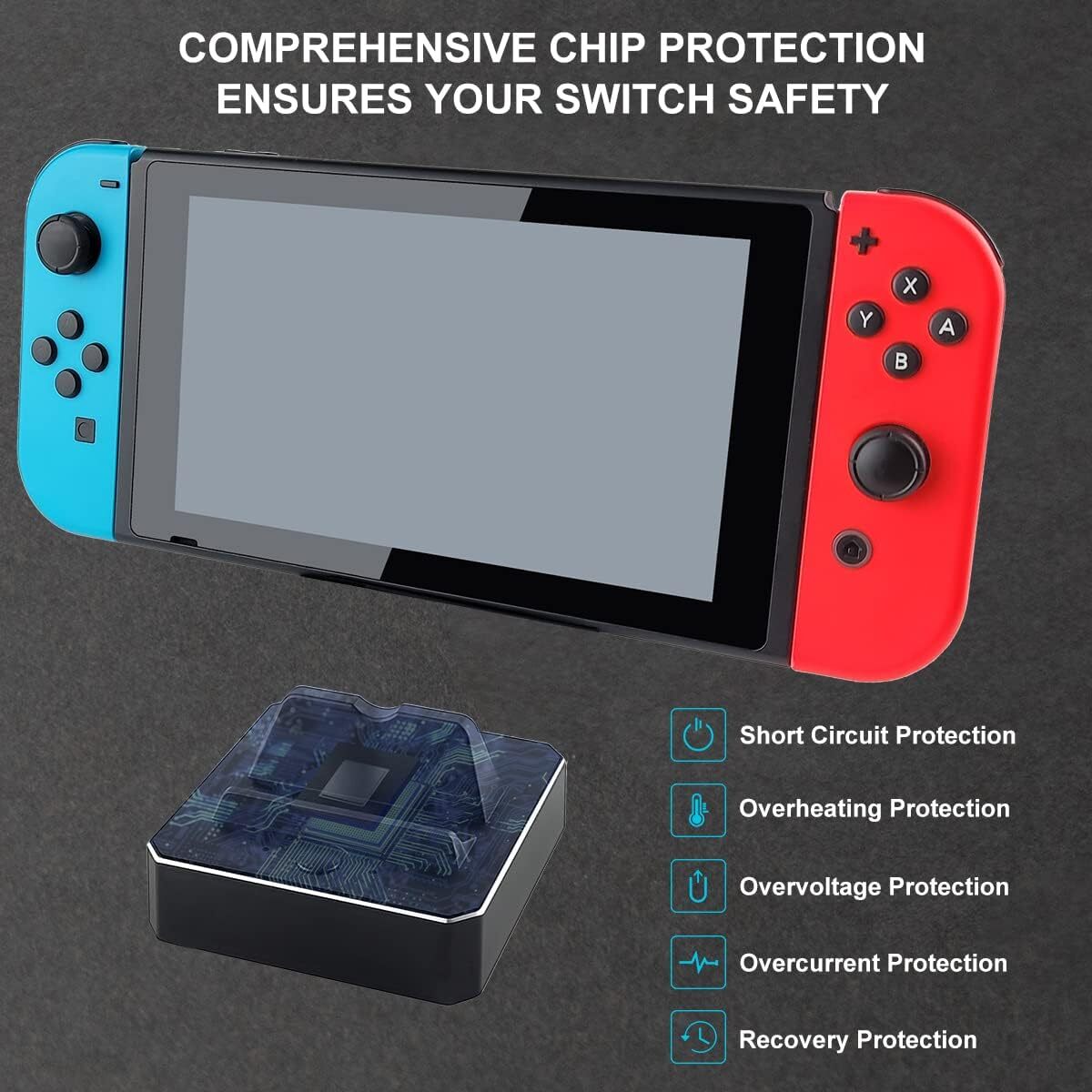 Switch Dock Compatible With Nintendo Switch Docking Station for TV Switch Dock