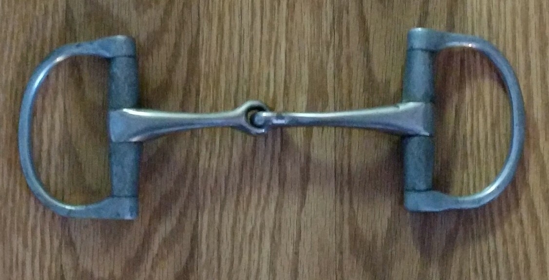 Eggbut Dee Ring Snaffle Bit 5 inch Western English Bit
