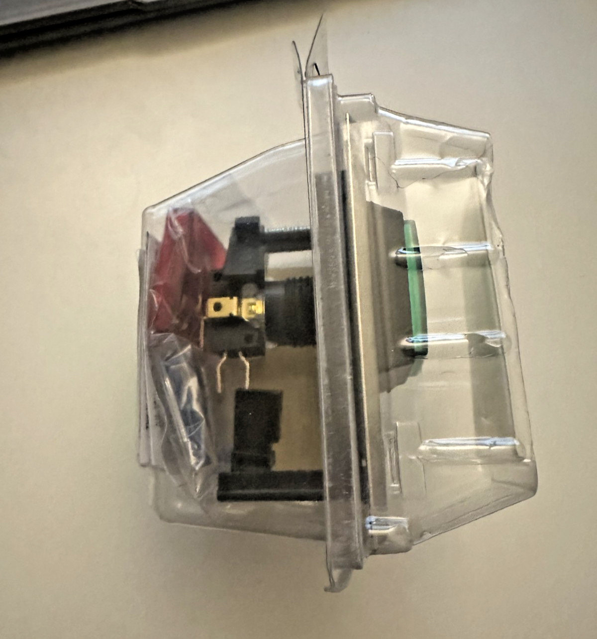 NEW SECURITRON PB22 Stainless Steel Push to Exit Button, DPST, Momentary, 5A