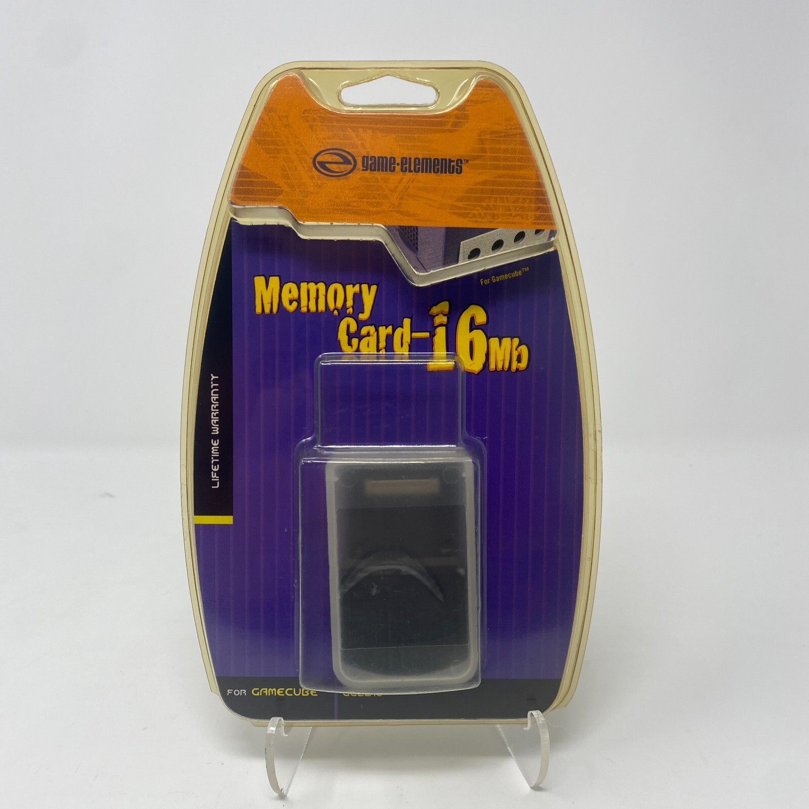 New in Box Vintage Game Elements Gamecube 16 MB Memory Card GGE210 #1