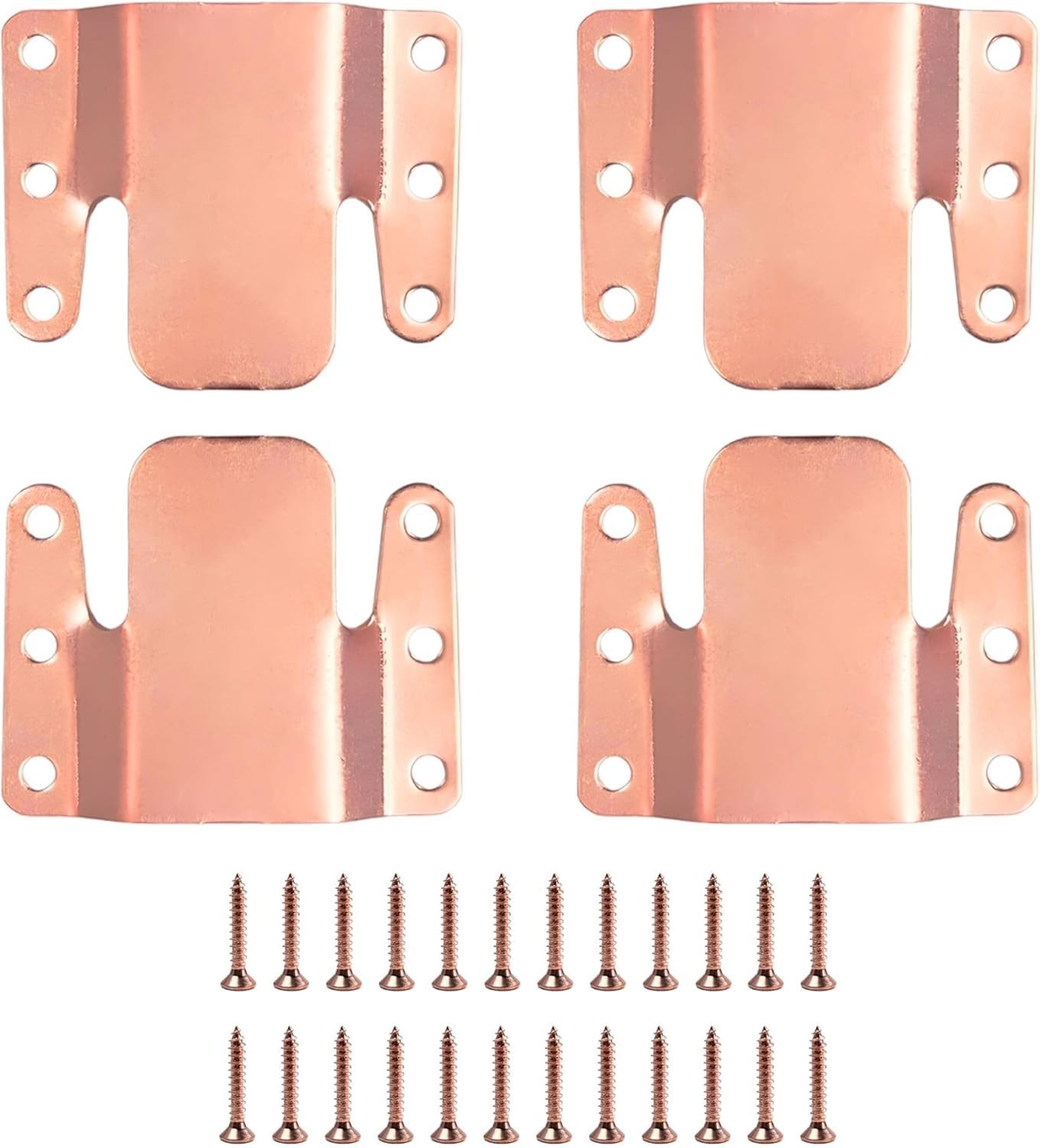 Rose Gold Sectional Sofa Connectors - Secure & Non-Slip Design Included